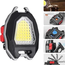rasu craft 4 in 1 Keychain LED Rechargeable with Lighter,Whistles,Bottle Opener,Magnet Base Cam-picture-23