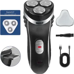 KEEM Pop-Up Trimmer Electric Razor Rotary Shaver Face Beard Shaver For Men-picture-35