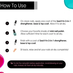 Moraze Set of Double Ended Brush & Nail Paint 5 ml - Ibiza Sunset image 4