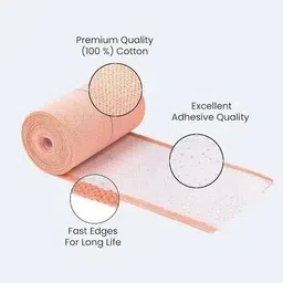 timjo Elastic Adhesive Bandage With Fast Edges 10cm*4/6m Bandage Crepe Bandage image 3