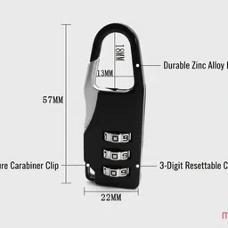 shublock LOCK-01 Combination Lock image 5
