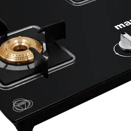 maplin Combo of 3 Burner LPG Cooktop (GH03) and Kitchen Chimney SUGO (90cm) Auto Clean Wall Mounted Black 1400 CMH Chimney image 4