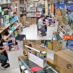 OSQD CCTV PTZ WiFi Camera Dual Lens | Auto Tracking | Bluetooth Support Security Camera image 3