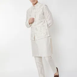 max Men Viscose Rayon Kurta Pant Set image 2
