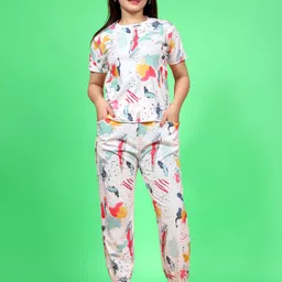 jk creation Tshirt Hot Pants Western Set image 3