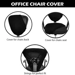 hotkei Pet Friendly 1 Seater Chair Plain Cover image 3