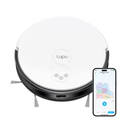 tp-link Tapo Rv20 Mop White Plastic Wet & Dry Robotic Vacuum Cleaner image 1
