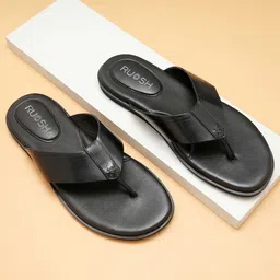 Ruosh Men Leather Comfort Sandals-picture-23