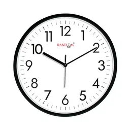 random Plastic 12 Inch Wall Clock image 4