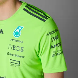 adidas performance MERCEDES - AMG PETRONAS FORMULA ONE TEAM SET UP TEE image 5