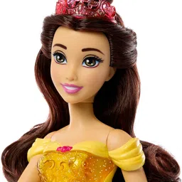 disney princess Belle Posable Fashion Doll with Sparkling Clothing image 3