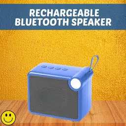 SACRO M406 (PORTABLE WIRELESS SPEAKER) Crystal Clear Sound With Long Life BatteryW14 5 W Bluetooth Laptop/Desktop Speaker-picture-39