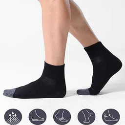 reckzoz Men Solid Ankle Length image 3