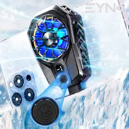EYNK Mobile Cooler|Cooling Pad|Gaming Fan|For Cooling Advanced Chip & LED Display 1 Fan Cooling Pad image 2
