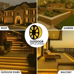 rayvix 600 LEDs 15 m Beige Steady Strip Rice Lights image 2