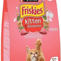 purina Friskies kitten Tuna, Milk, Chicken, Vegetable 1 kg Dry Young Cat Food-picture-22