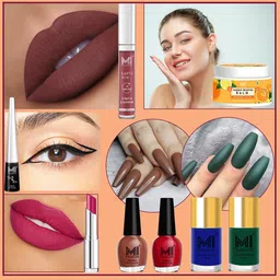 MI FASHION 8 Pcs Makeup Gift Set - Combo B158-picture-46