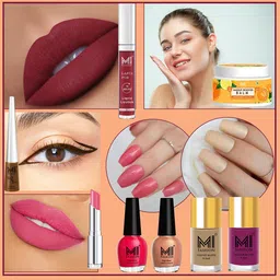 MI FASHION 8 Pcs Makeup Gift Set - Combo B216-picture-21