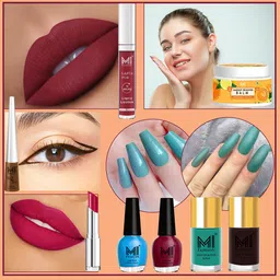 MI FASHION 8 Pcs Makeup Gift Set - Combo B194-picture-40
