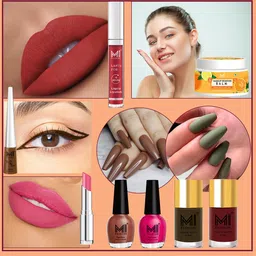 MI FASHION 8 Pcs Makeup Gift Set - Combo B205-picture-35