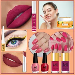 MI FASHION 8 Pcs Makeup Gift Set - Combo B251-picture-38
