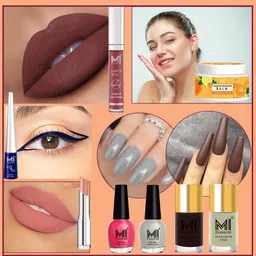 MI FASHION 8 Pcs Makeup Gift Set - Combo B244-picture-34