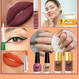 MI FASHION 8 Pcs Makeup Gift Set - Combo B187-picture-30