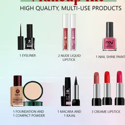 NOY Set Of 11 Bliss Makeup Combo - Perfect Match For Flawless Looks - 656 image 5