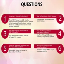 NOY Set Of 11 Essence Makeup Combo - Professional Glamour - 788 image 3