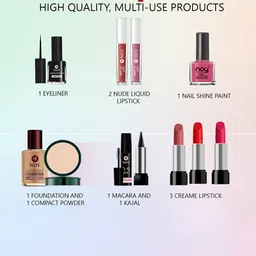 NOY Set Of 11 Essence Makeup Combo - Beauty In Any Weather - 563 image 3