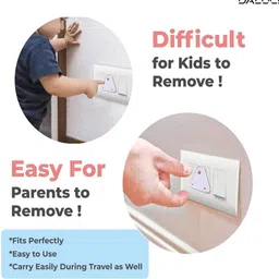 daluci Baby Safety & Baby Proofing Plugs Covers Wall Socket Protector image 5