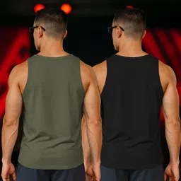 being wanted Pack of 2 Men Vest image 2