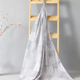 Contrast Living Geometric Printed Pure Cotton Scarf-picture-25