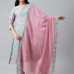 W Women Lavender Dupatta-picture-48