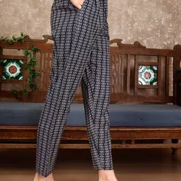 KALINI Floral Printed Regular Kurta with Trousers & Dupatta image 2