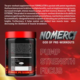 the formulator NoMercy Pre-Workout | Beta Alanine | Citrulline | Caffeine | Vitamins Pre Workout image 4