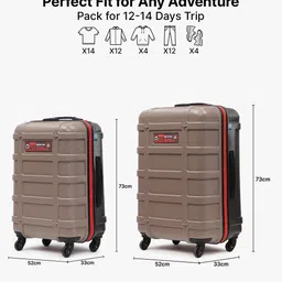 uppercase Cargo Set Of 2 Hard-Sided Trolley Suitcase image 2