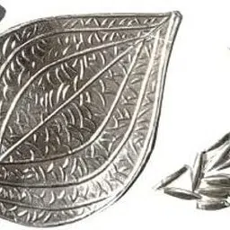 925 Silver Combo of Paan Ka Patta, Clove, Cardamom & 11 Rice Grains for Pooja Decorative Showpiece - 4 cm-image-29