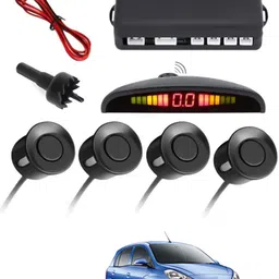 monolive Black Reverse Car Parking Sensor for Universal for All Cars-236 Set of 4 pcs Car Parking Sensors with LED Parking Assistant Kit-236 Parking Sensor-picture-39