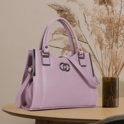 Women Pink Messenger Bag-image-6