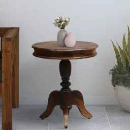 amberville from pepperfry Brookleigh Sheesham Wood End Table In Provincial Teak Finish-picture-33
