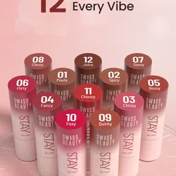 swiss beauty Stay All Day Lipstick ,Matte Finish With Vitamin E & Shea Butter -9 Quirky image 3