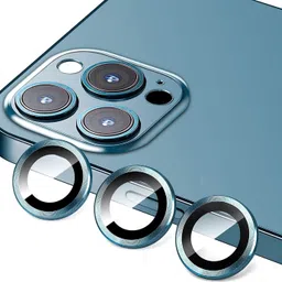 AEHUB Back Camera Lens Glass Protector for iPhone 12 Pro (Pacific Blue)-picture-25