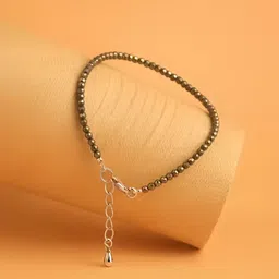 tanishee- the real jewels Pyrite Anklets Stone, Sterling Silver Anklet-picture-38