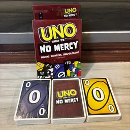 lvisha UNO Cards No Mercy (3 decks- 168 cards) & Flip (2 decks- 112 cards) Combo of 2 image 2