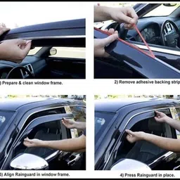 motobridge Non-convertibles Rear, Front Wind Deflector image 4