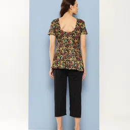 aarika Floral Print Women Swim-dress Yellow Swimsuit image 2