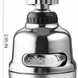 shidhmi Faucet 3 Mode Premium Quality Extension 360 Degree Flexible Rotation Water Saving Faucet Head Diverter Faucet image 3