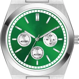 szn Analog Watch - For Men Crono Royal GreenSZNKK image 4