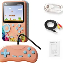 HG WORLD Retro G5 Game Box gaming console for tv With 2 Player Portable Sup Game Box 3.5TFT Screen Rechargeable Battery handheld console Hand video game for tv 128MB GB with 400+ Preinstall video game handheld,Best Gift All Ages Mario Game, Mortal Kombat-image-78